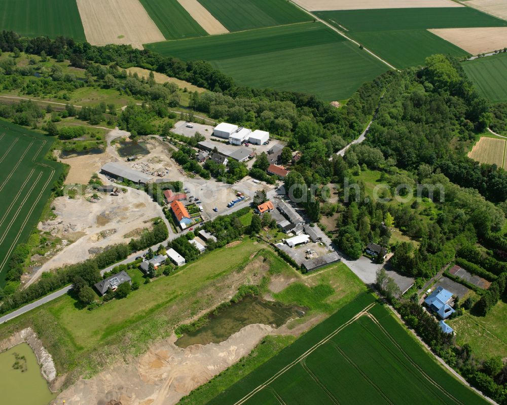 Bredelem from the bird's eye view: Industrial and commercial area in Bredelem in the state Lower Saxony, Germany