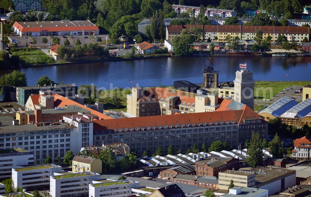 Aerial photograph Berlin - Industrial and commercial area Comer Business Park in district Schoeneweide in Berlin