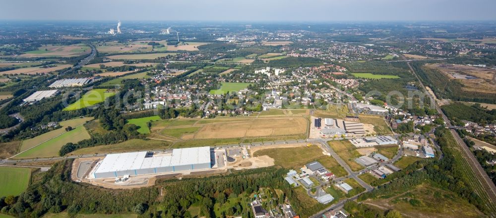 Aerial photograph Dortmund - Industrial and commercial area at the Gneisenauallee in Dortmund in the state North Rhine-Westphalia