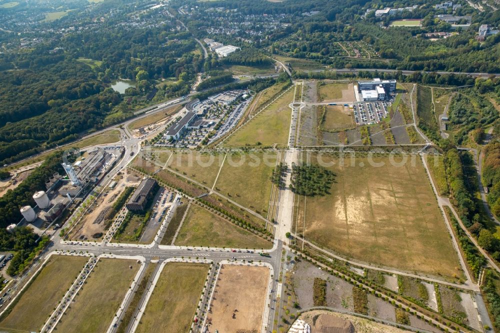 Aerial photograph Dortmund - Industrial and commercial area phoenix-west technological centre Dortmund in Dortmund in the state North Rhine-Westphalia