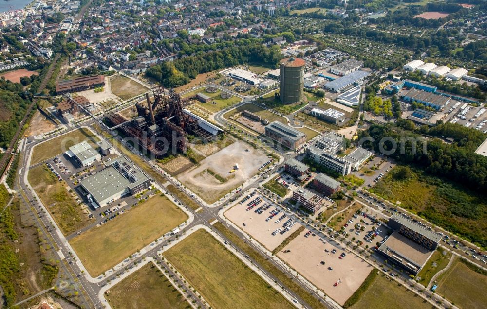 Dortmund from the bird's eye view: Industrial and commercial area phoenix-west technological centre Dortmund in Dortmund in the state North Rhine-Westphalia