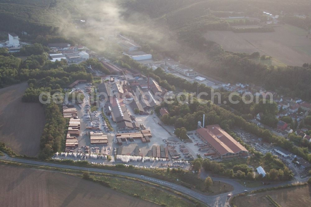 Aerial image Eisenberg (Pfalz) - Industrial and commercial area in Eisenberg (Pfalz) in the state Rhineland-Palatinate