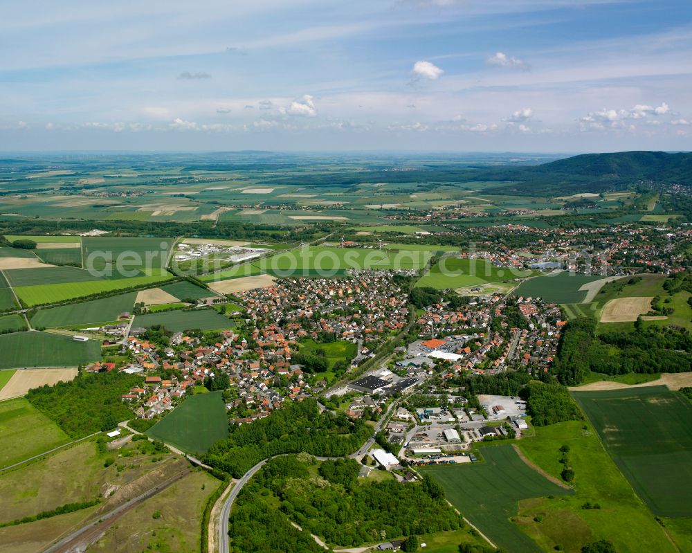 Aerial image Harlingerode - Industrial and commercial area in Harlingerode in the state Lower Saxony, Germany