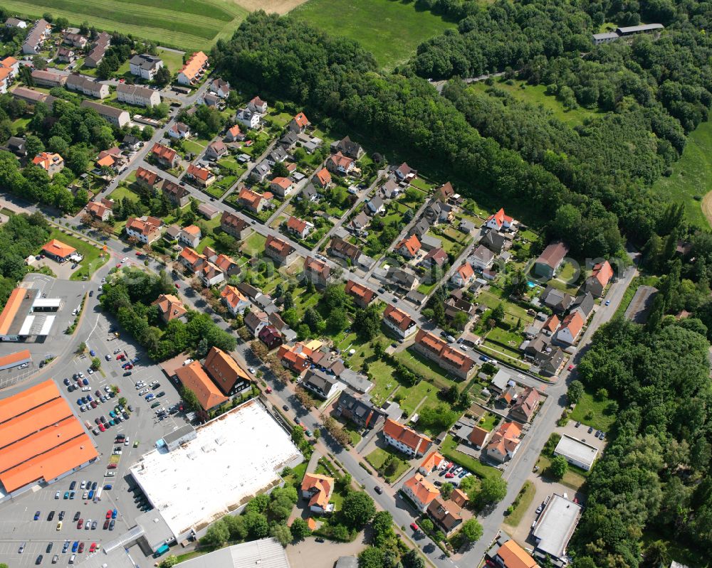 Aerial photograph Harlingerode - Industrial and commercial area in Harlingerode in the state Lower Saxony, Germany