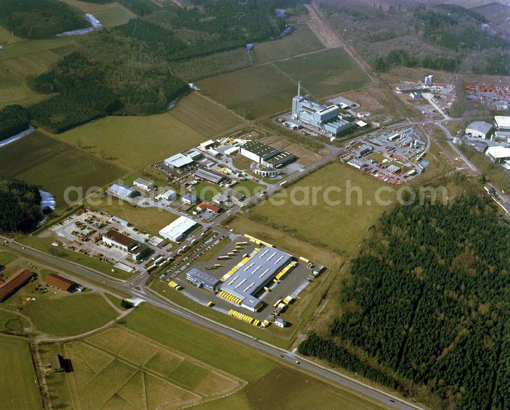 Weißenhorn / Bayern from above - Industrie- und Gewerbepark Südlicher Eschach bei Weißenhorn in Bayern. Ein Projekt der Firma WAYSS & FREYTAG Projektentwicklung.