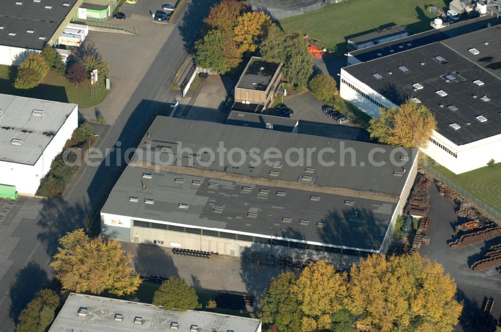 Aerial photograph Bönen - Industrie-Lagerhalle an der Rudolf-Diesel-Strasse 10 in 59199 Bönen - ein Projekt der Unternehmensgruppe Markus Gerold.