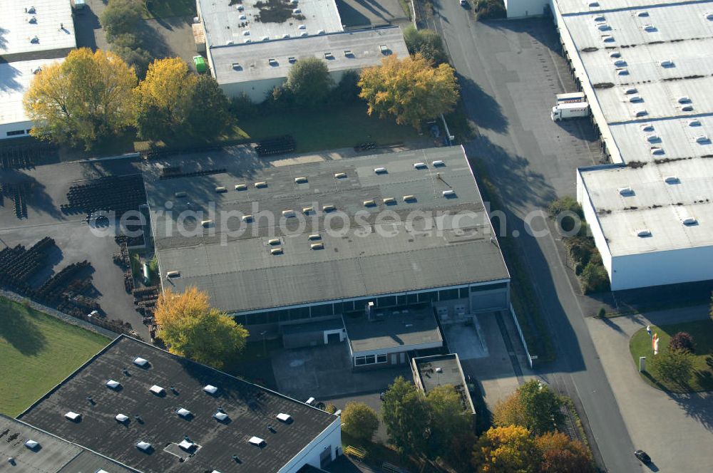 Bönen from above - Industrie-Lagerhalle an der Rudolf-Diesel-Strasse 10 in 59199 Bönen - ein Projekt der Unternehmensgruppe Markus Gerold.