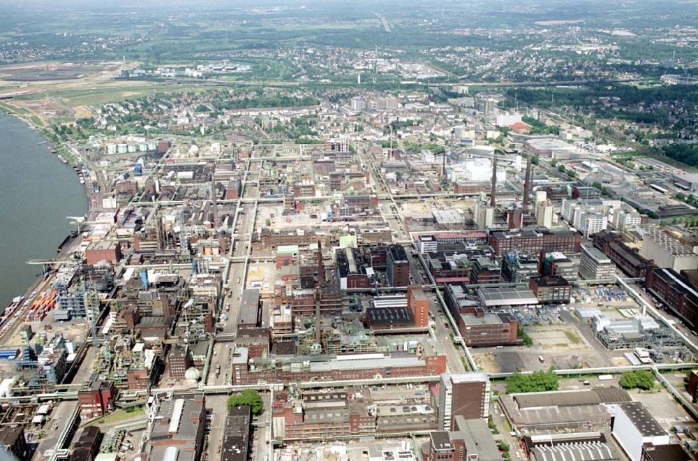 Aerial image Köln / NRW - Industriegebiet bei Köln.