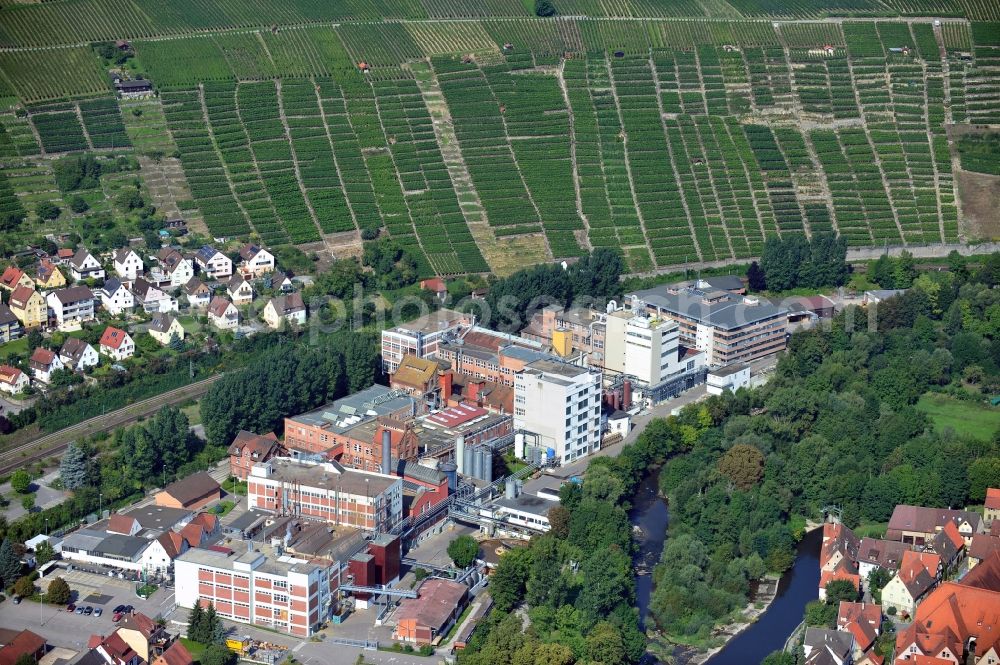 Aerial photograph Besigheim - Besigheim in the state Baden-Wuerttemberg