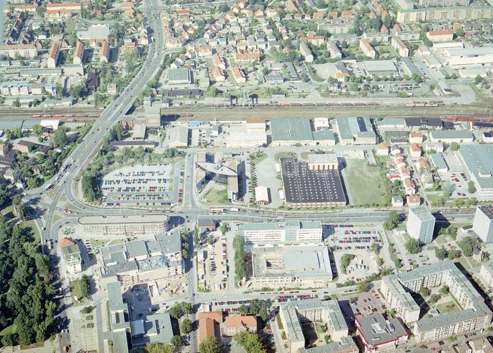 Neubrandenburg / MV from above - Industriegebiet von Neubrandenburg / MV.