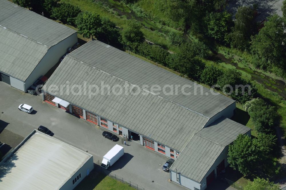 Aerial photograph Kamen - Building industrial and commercial complex of Markus Gerold Group in Kamen in the state North Rhine-Westphalia