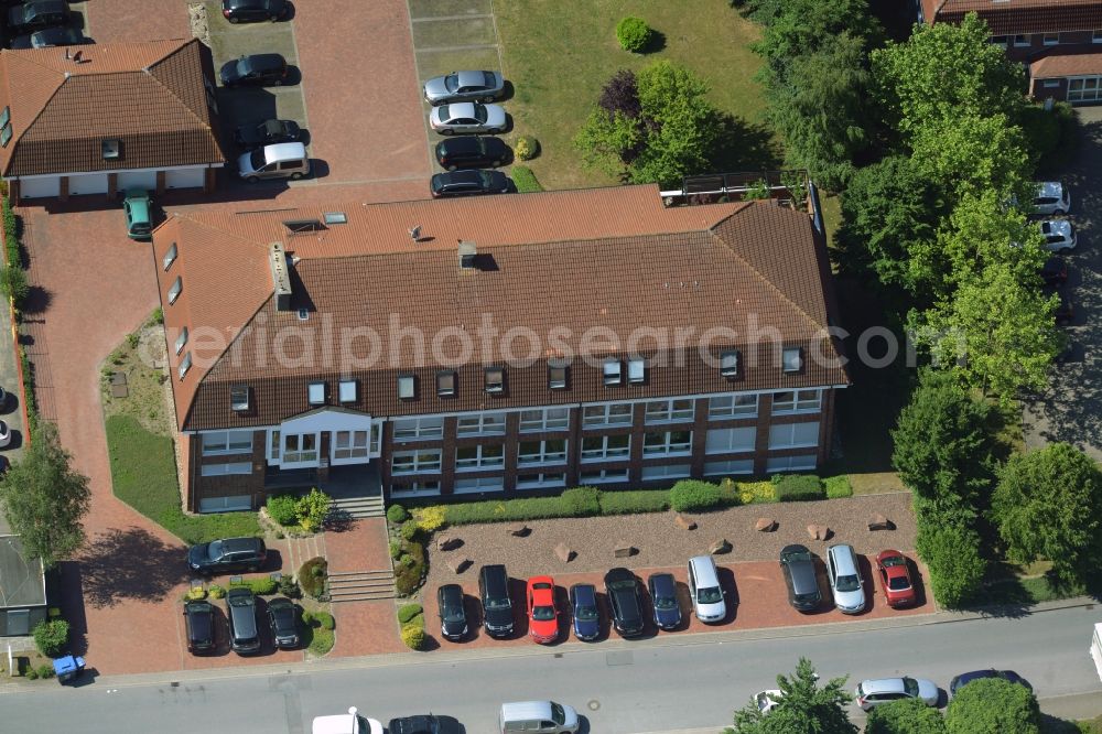 Aerial photograph Kamen - Building industrial and commercial complex of Markus Gerold Group in Kamen in the state North Rhine-Westphalia