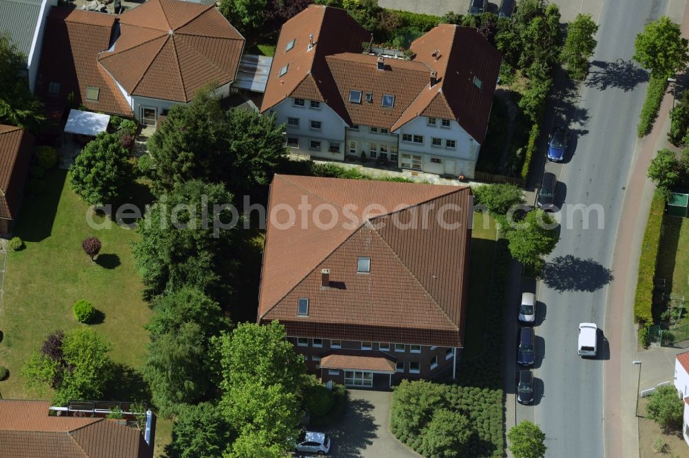 Kamen from above - Building industrial and commercial complex of Markus Gerold Group in Kamen in the state North Rhine-Westphalia