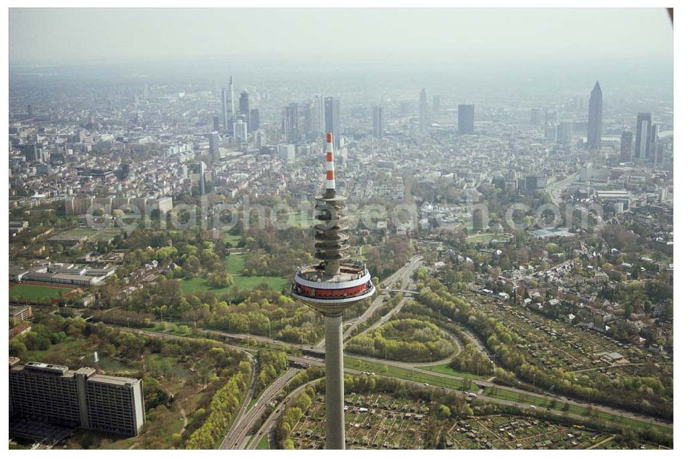 FRANKFURT / Main - Hessen from above - Innenstadt von Frankfurt am Main.