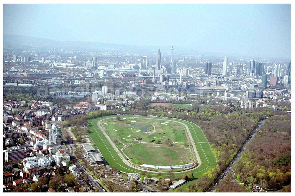 FRANKFURT / Main - Hessen from above - Innenstadt von Frankfurt am Main.