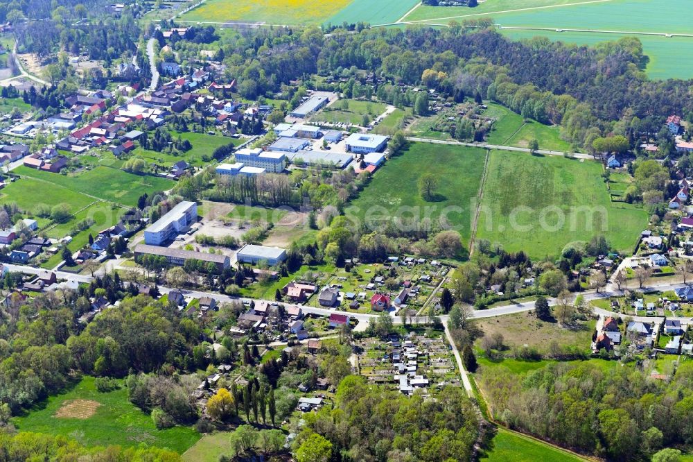 Aerial photograph Spremberg - Cityscape of the district in the district Trattendorf in Spremberg in the state Brandenburg, Germany