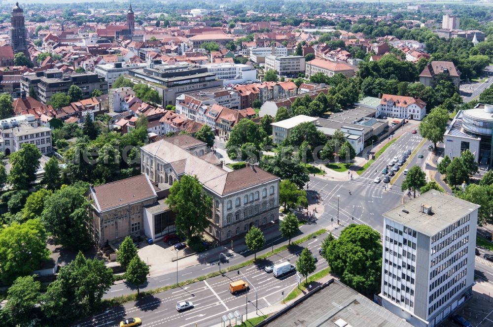 Göttingen from above - City from the direction of University Auditorium in Göttingen in Lower Saxony