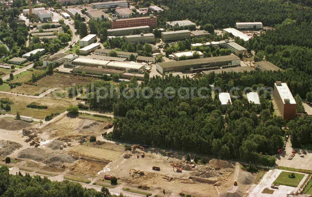 Aerial photograph Berlin-Köpenick - Innovationszentrum Wuhlheide