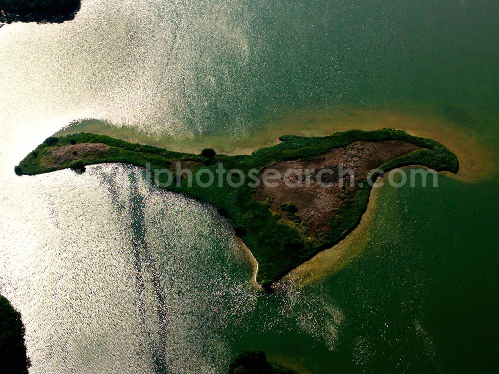 Aerial photograph Plön - The Behler Lake is a lake in the Holsteinische Schweiz