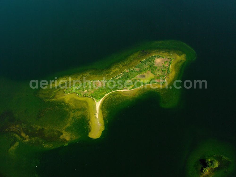 Aerial photograph Plön - The Great Plön Lake is a lake in the district of Plön in Schleswig-Holstein