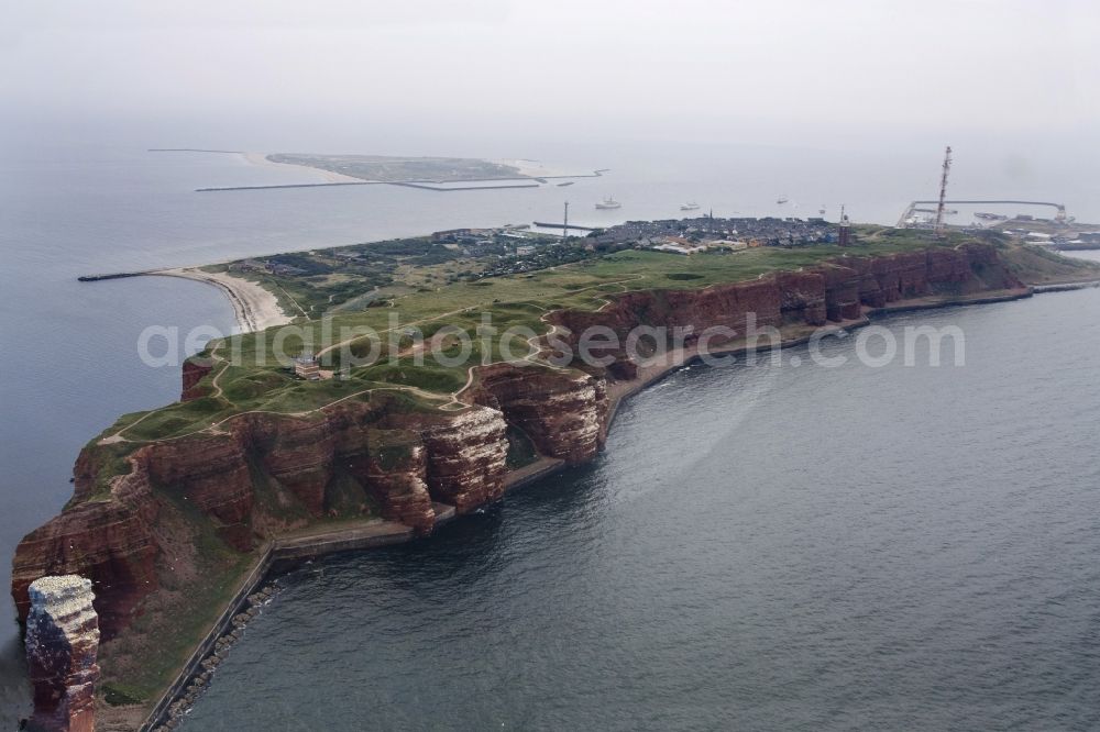 Aerial photograph Helgoland - Island of Helgoland in the state of Schleswig-Holstein