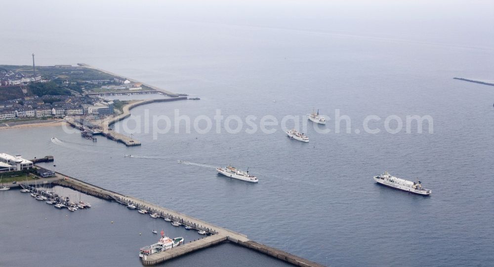 Helgoland from the bird's eye view: Island of Helgoland in the state of Schleswig-Holstein