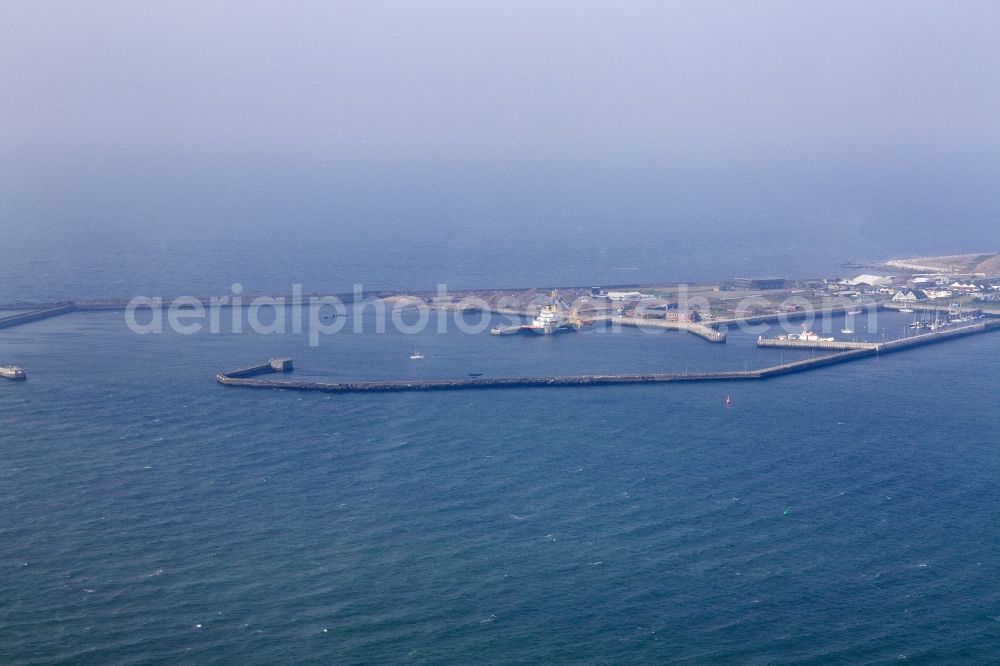 Aerial image Helgoland - Helgoland, the northernmost island of Germany