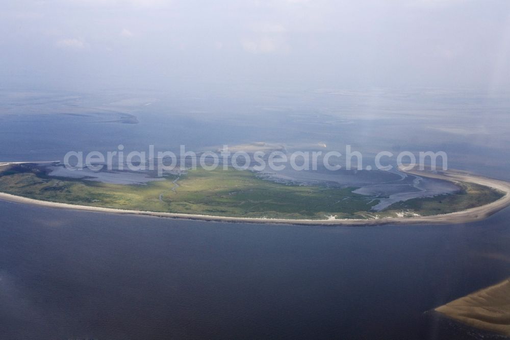 Aerial photograph Trischen - Trischen island in the state of Schleswig-Holstein