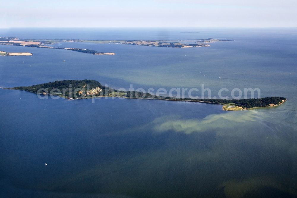 Aerial image Vilm - Vilm on the south coast of Rügen in Mecklenburg-Vorpommern