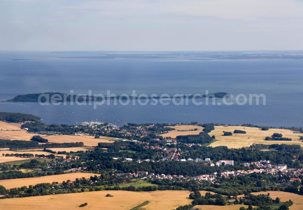 Aerial photograph Vilm - Vilm on the south coast of Rügen in Mecklenburg-Vorpommern