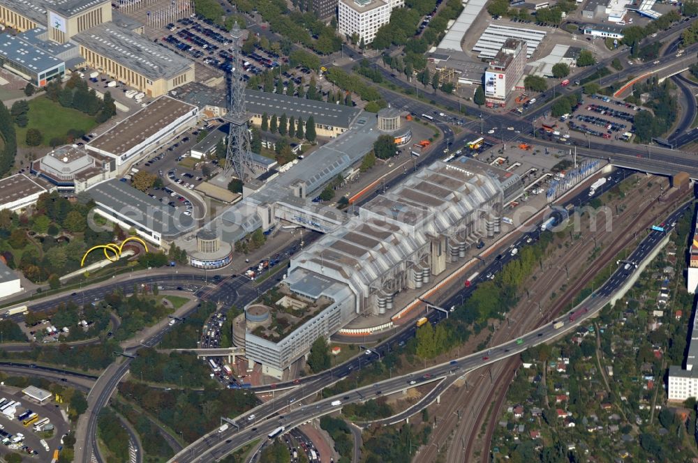 Aerial image Berlin OT Westend - View of the Internationales Congress Centrum Berlin