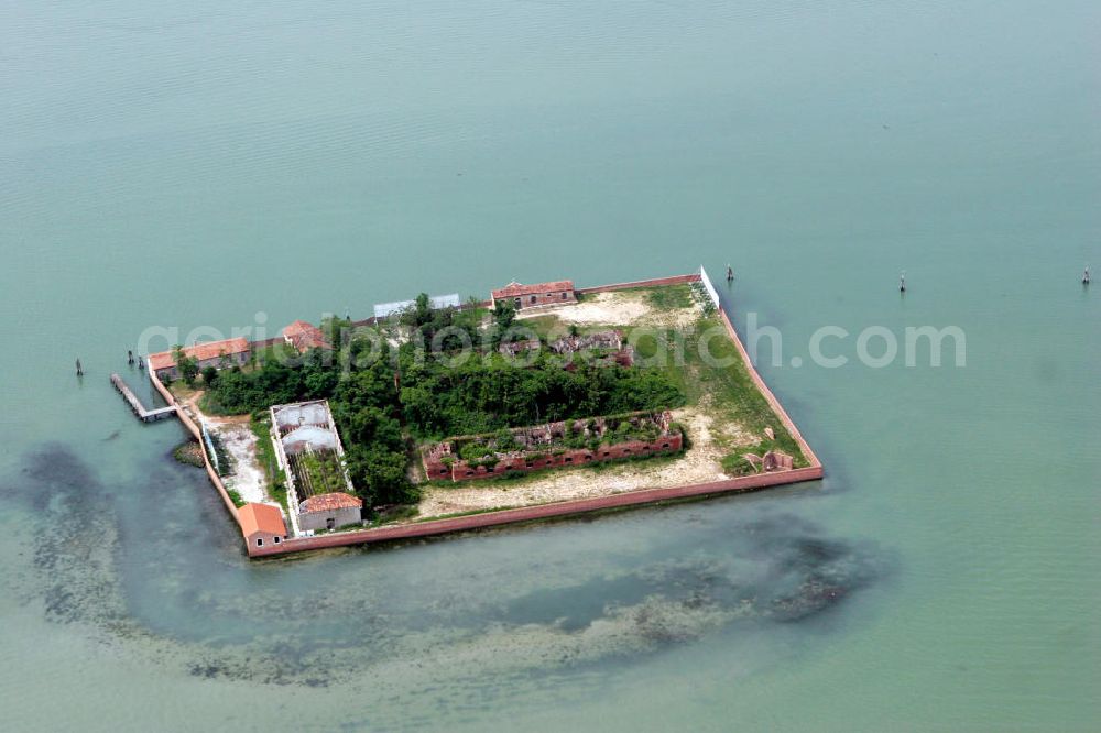 Aerial photograph Venedig Palude - Blick auf die Isola di San Giacomo in Palude in der Lagune von Venedig. View to the Isola di San Giacomo in Palude in the lagoon of Venice.