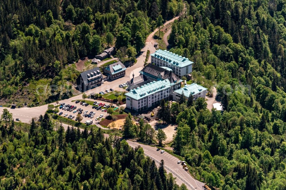 Feldberg (Schwarzwald) from above - ITZ Caritas-Haus Feldberg gGmbH in Feldberg (Schwarzwald) in the state Baden-Wurttemberg, Germany