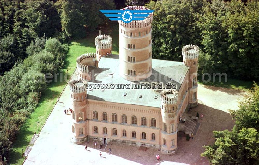 Granitz / Rügen - Mecklenburg-Vorpommern from above - Jagdschloß Granitz auf Rügen.