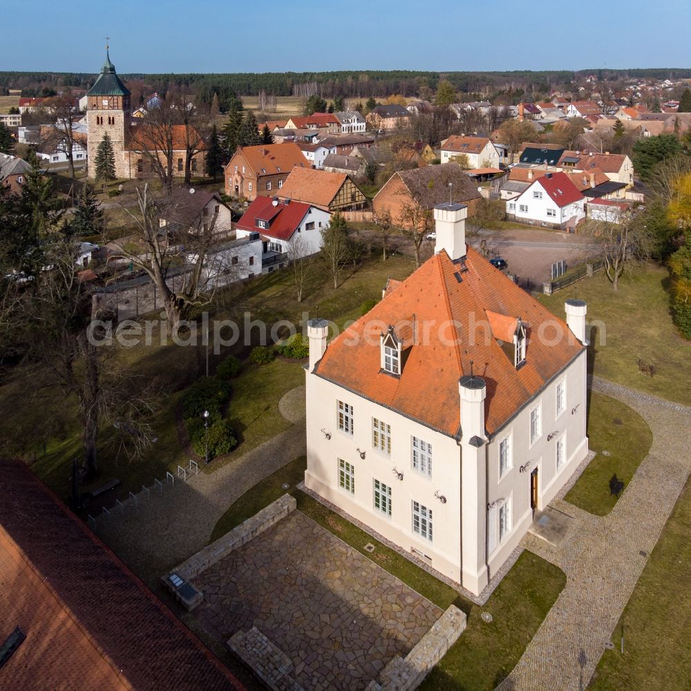 Aerial photograph Schorfheide - Castle in Schorfheide at Schorfheide in the state Brandenburg, Germany