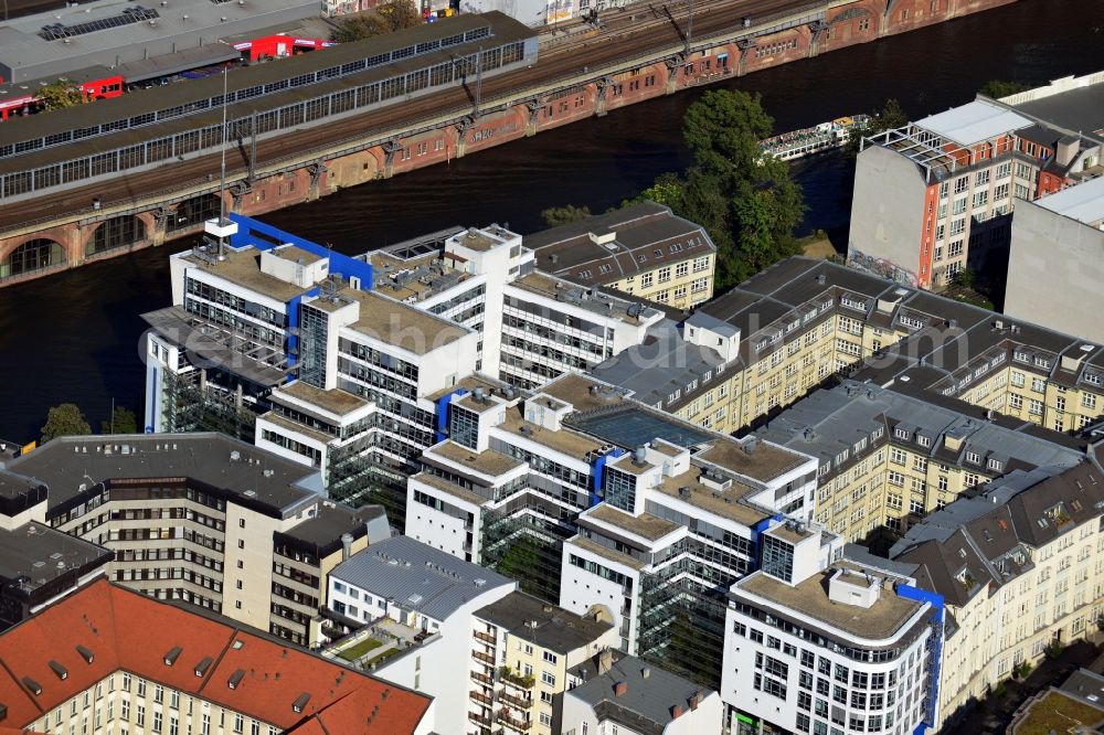 Berlin OT Mitte from above - View of the Jannowitzcenter in the district of Mitte in Berlin