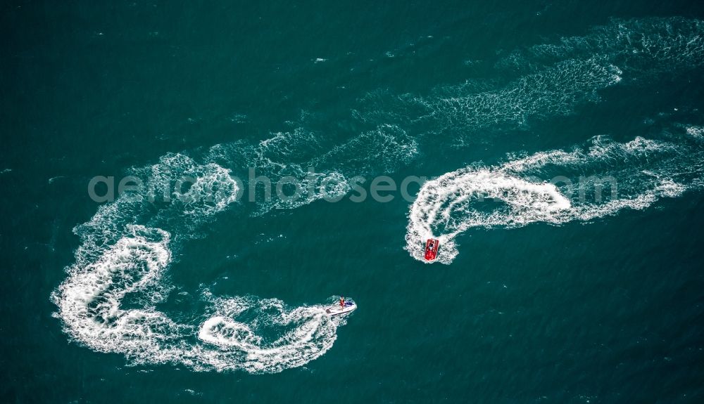 Agde from the bird's eye view: Jet Ski - Watercraft ride off the coast of Agde in France