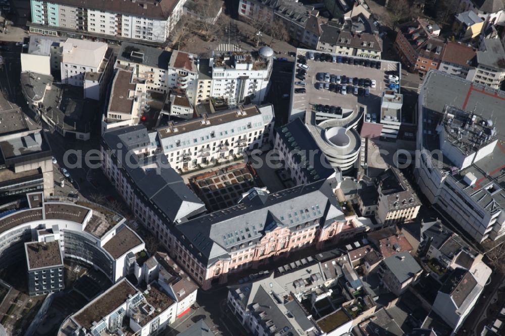 Aerial image Mainz - J?ngerer Dalberger Hof in Mainz in the state of Rhineland-Palatinate