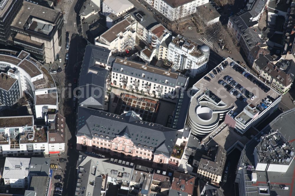 Aerial photograph Mainz - J?ngerer Dalberger Hof in Mainz in the state of Rhineland-Palatinate