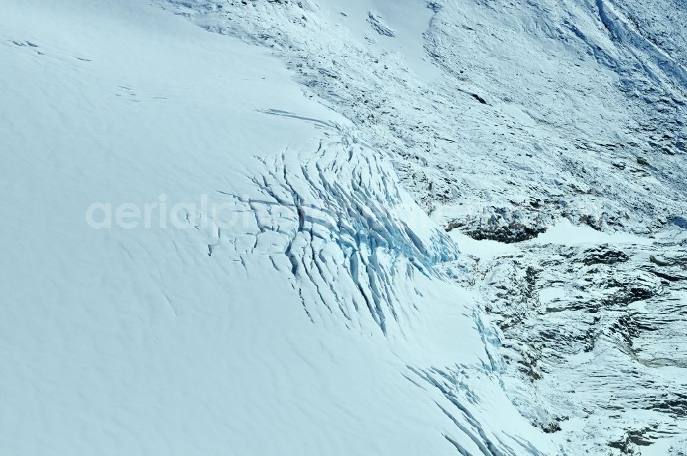 Aerial photograph Jostedal - View of the Jostedalsbreen near Jostedal in the province of Sogn og Fjordane in Norway