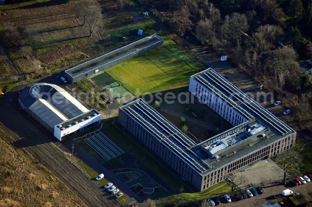 Berlin OT Zehlendorf from the bird's eye view: View of the correctional facility in the district of Zehlendorf in Berlin