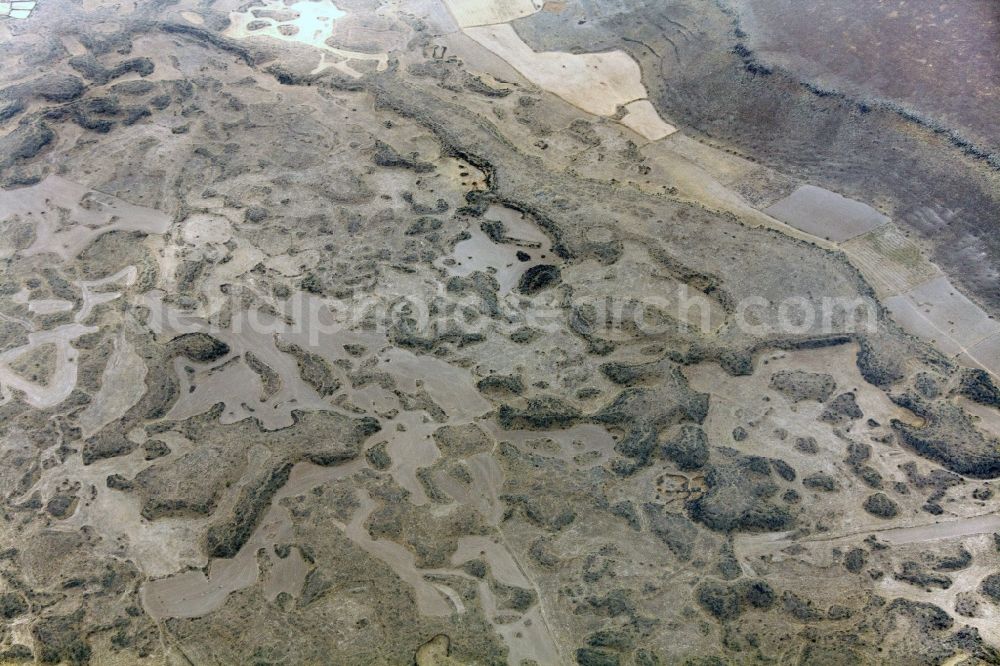 Aerial photograph Serflikochisar - View of a mountain landscape in the central Anatolian highlands near Serflikochisar in the province / Il Ankara in Turkey / Türkiye