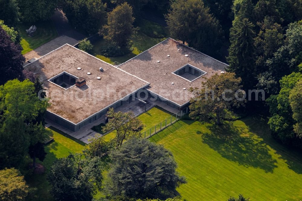 Aerial photograph Bonn - View of the Kanzlerbungalow in Bonn in the state North Rhine-Westphalia