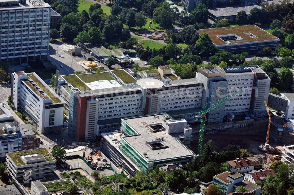 Stuttgart from the bird's eye view: View of Katharinenhospital of Klinikum Stuttgart in Baden-Wuerttemberg