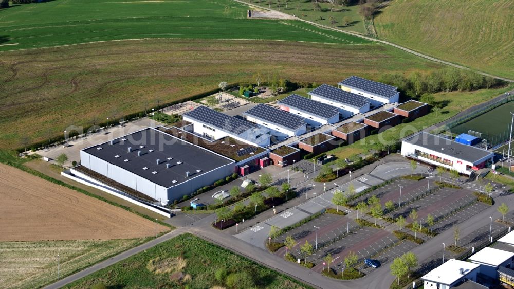 Aerial photograph Königswinter - Catholic primary school Sonnenhuegel in Oberpleis in the state North Rhine-Westphalia, Germany