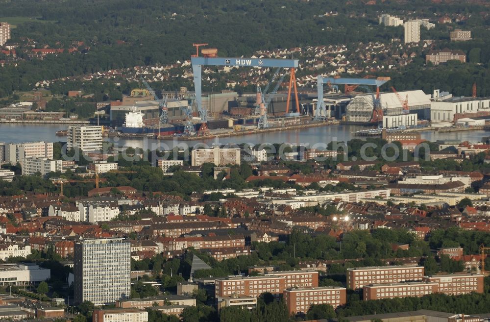 Aerial photograph Kiel - Kiel in Schleswig-Holstein