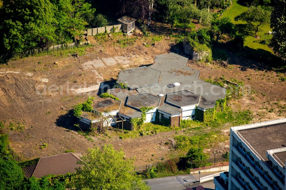 Aerial image Hamm - Kindergarten of the hospital grounds St. Barbara-Klinik Hamm GmbH Standort St. Josef-Krankenhaus in destrict Bockum-Hoevel on Albert-Struck-Strasse in Hamm in the state North Rhine-Westphalia