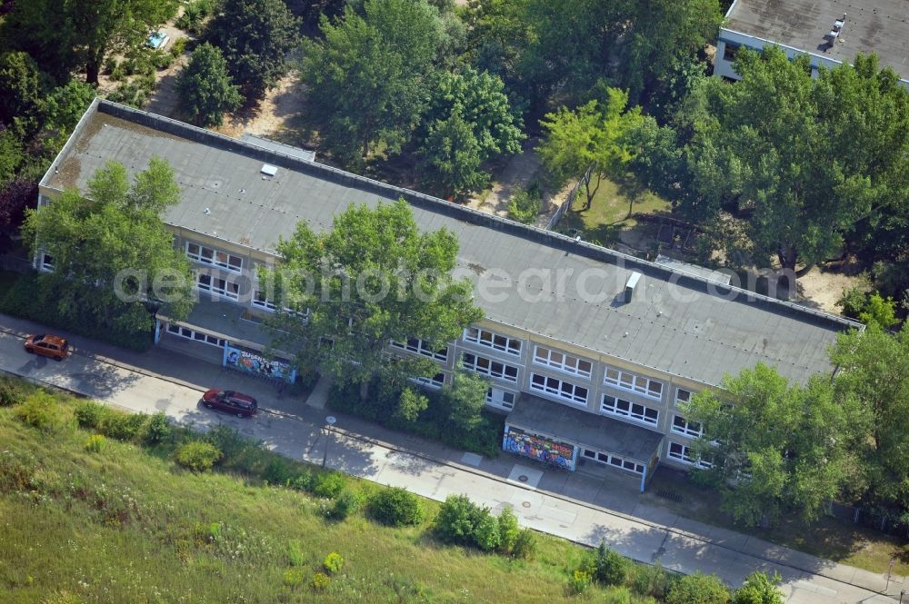 Aerial image Berlin - Kindergarten to the lakes in Berlin-Mahlsdorf