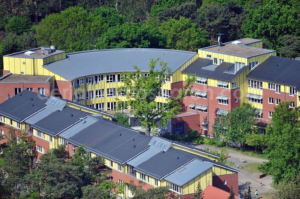 Aerial image Seeheilbad Graal-Müritz - View of the Childrens Hospital Tannenhof in Graal-Müritz in Mecklenburg Western Pomerania