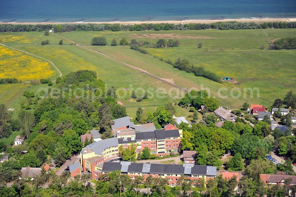 Seeheilbad Graal-Müritz from the bird's eye view: View of the Childrens Hospital Tannenhof in Graal-Müritz in Mecklenburg Western Pomerania